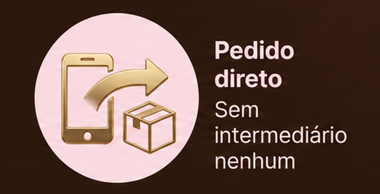 Pedido direto: sem intermediário nenhum